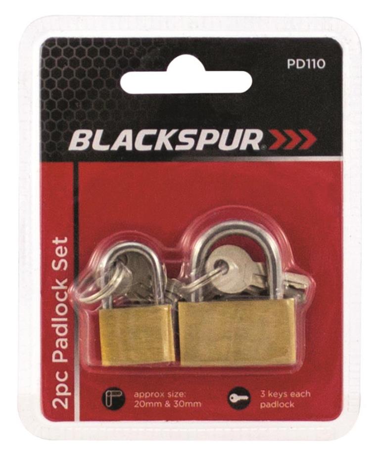 2 Pieces Padlock Set