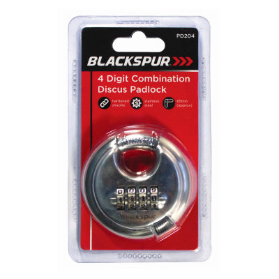 4 Digits Combination Discus Padlock