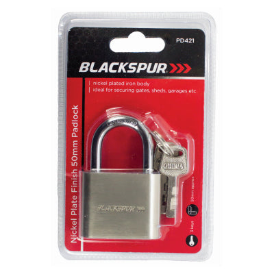 Nickel Plated Finish 50MM Padlock