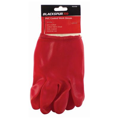 PVC Coat Work Gloves Large Size