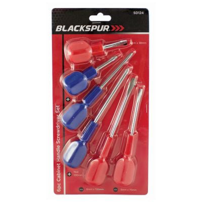 6Pc Cabinet Handle Screwdriver Set