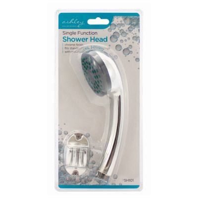 Single Funtion Shower Head-Chrome Finish