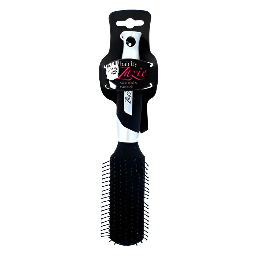Zazie Small Hair Brush Compact Detangling Hair Brush for Smooth Styling & Everyday Hair Care