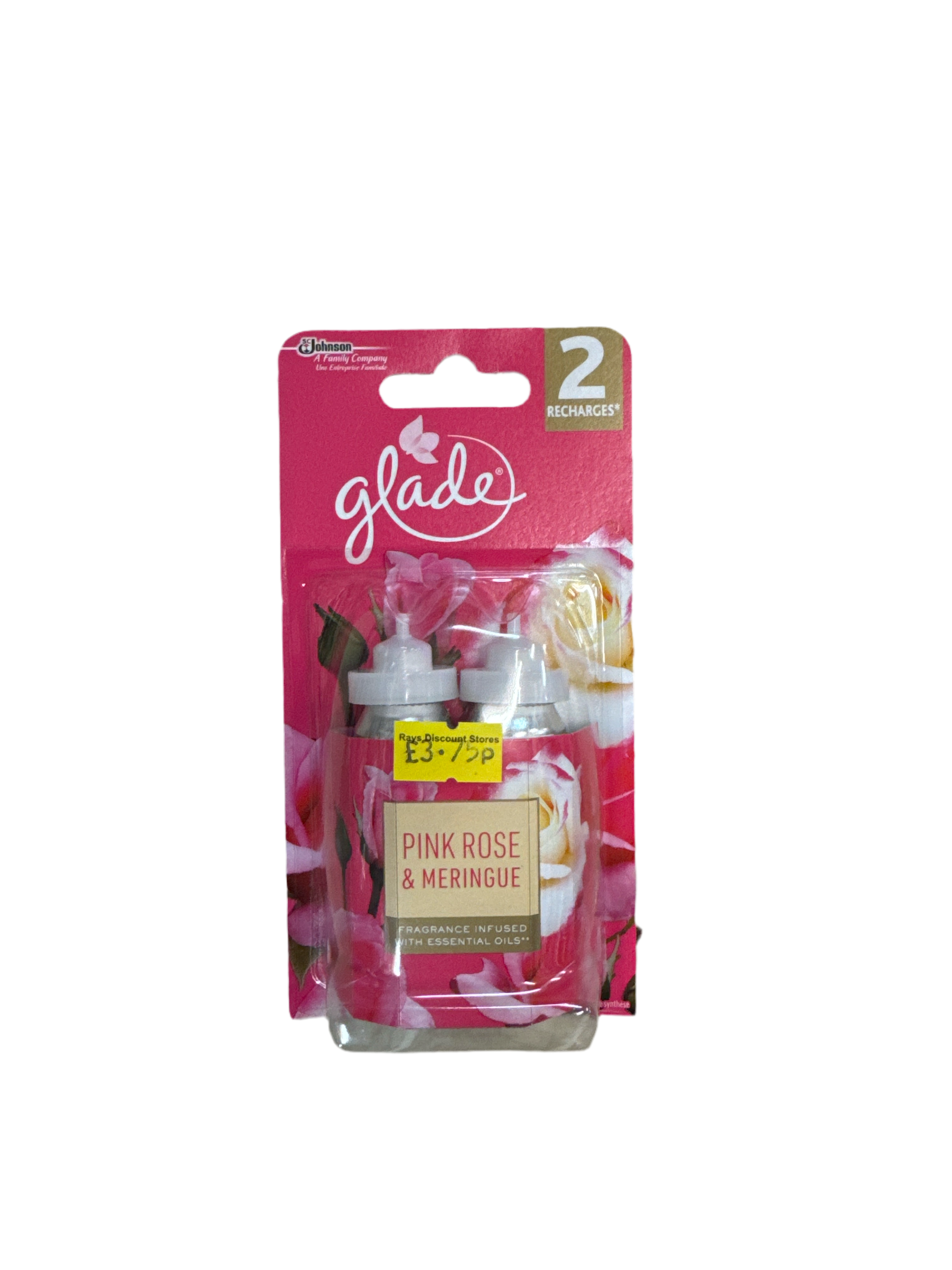 GLADE Pink Rose & Meringue Twin Pack