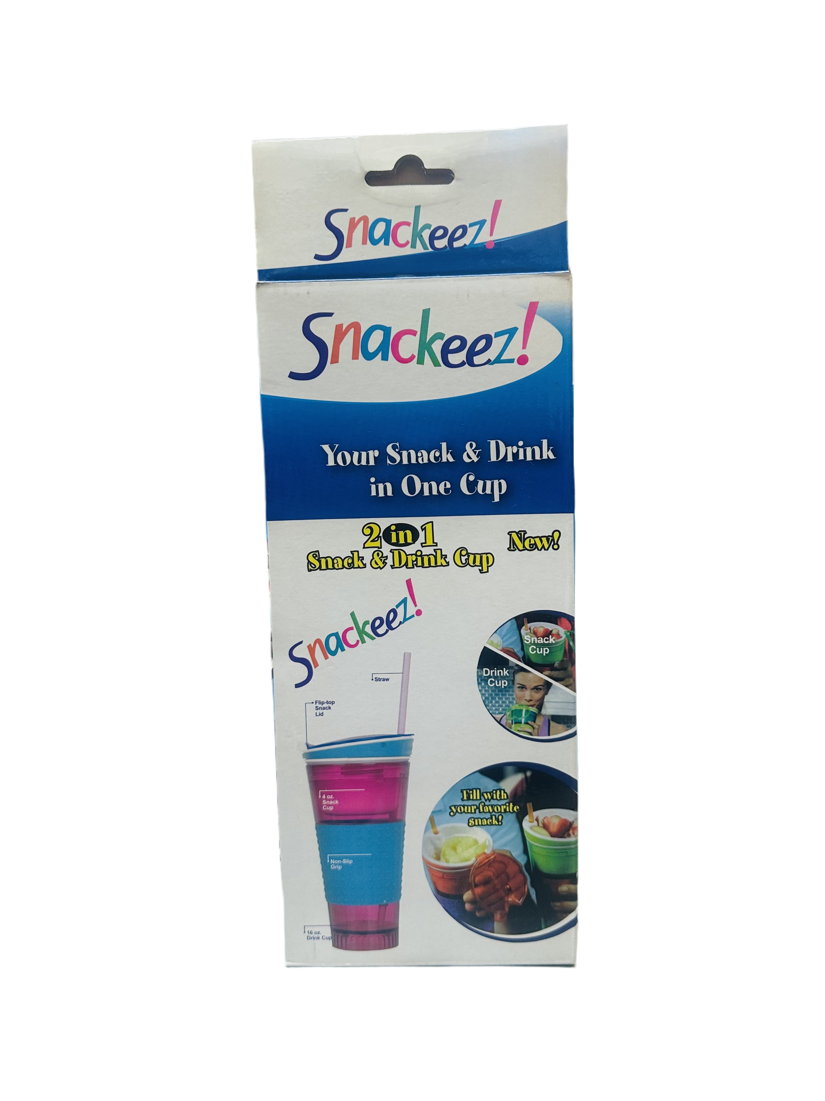 Snakeez Snack & Drink In One Cup