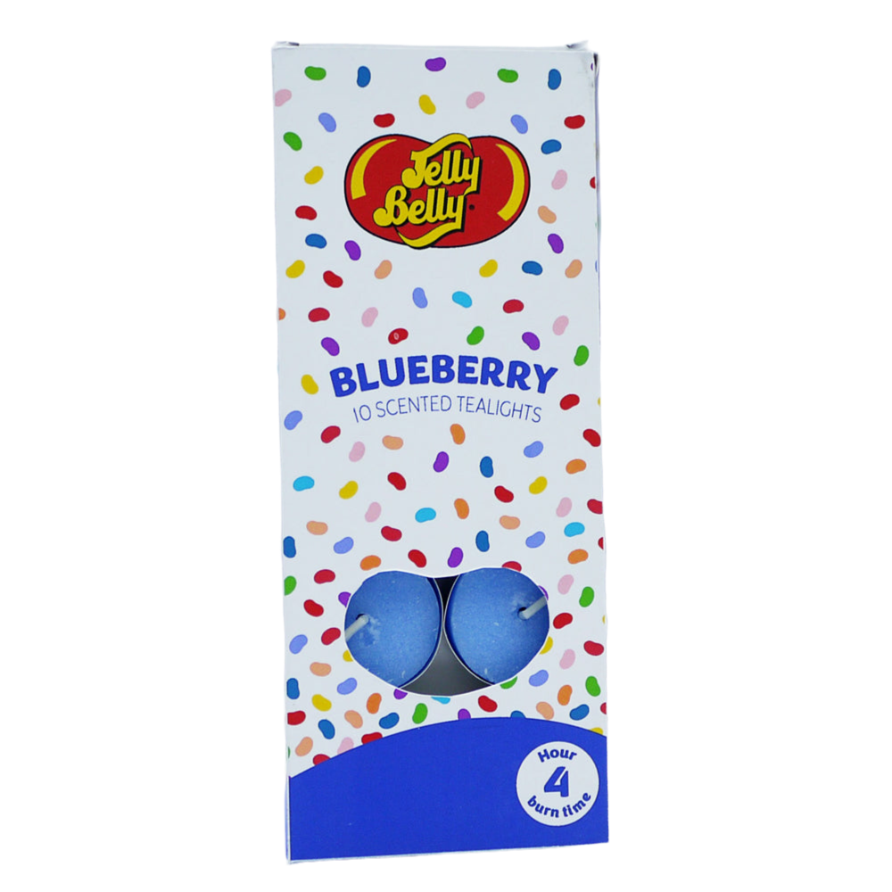 Jelly Belly Scented Tea lights Blueberry Fragrance 10Pk