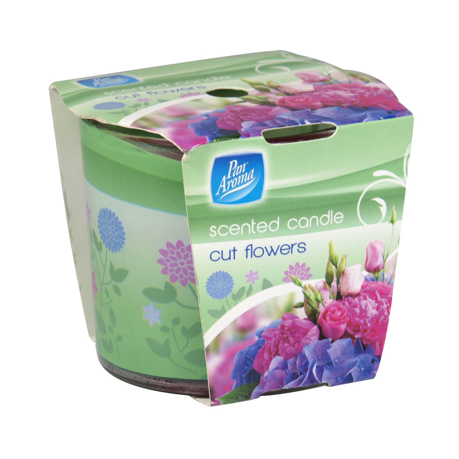 Pan Aroma Scented Candle Cut Flowers 21Hrs