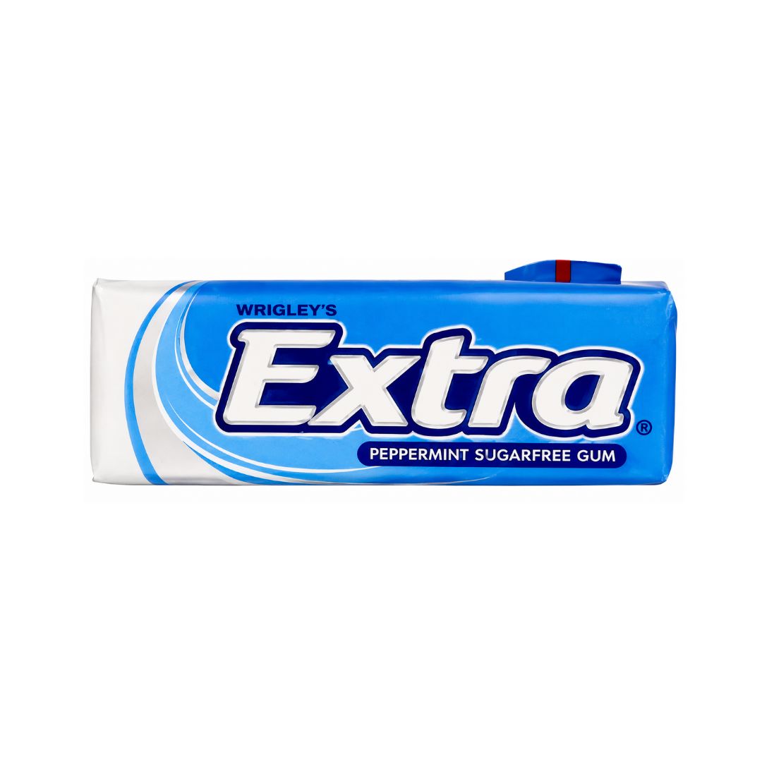 Wrigleys Extra Peppermint Blue 14G 28/04/2027
