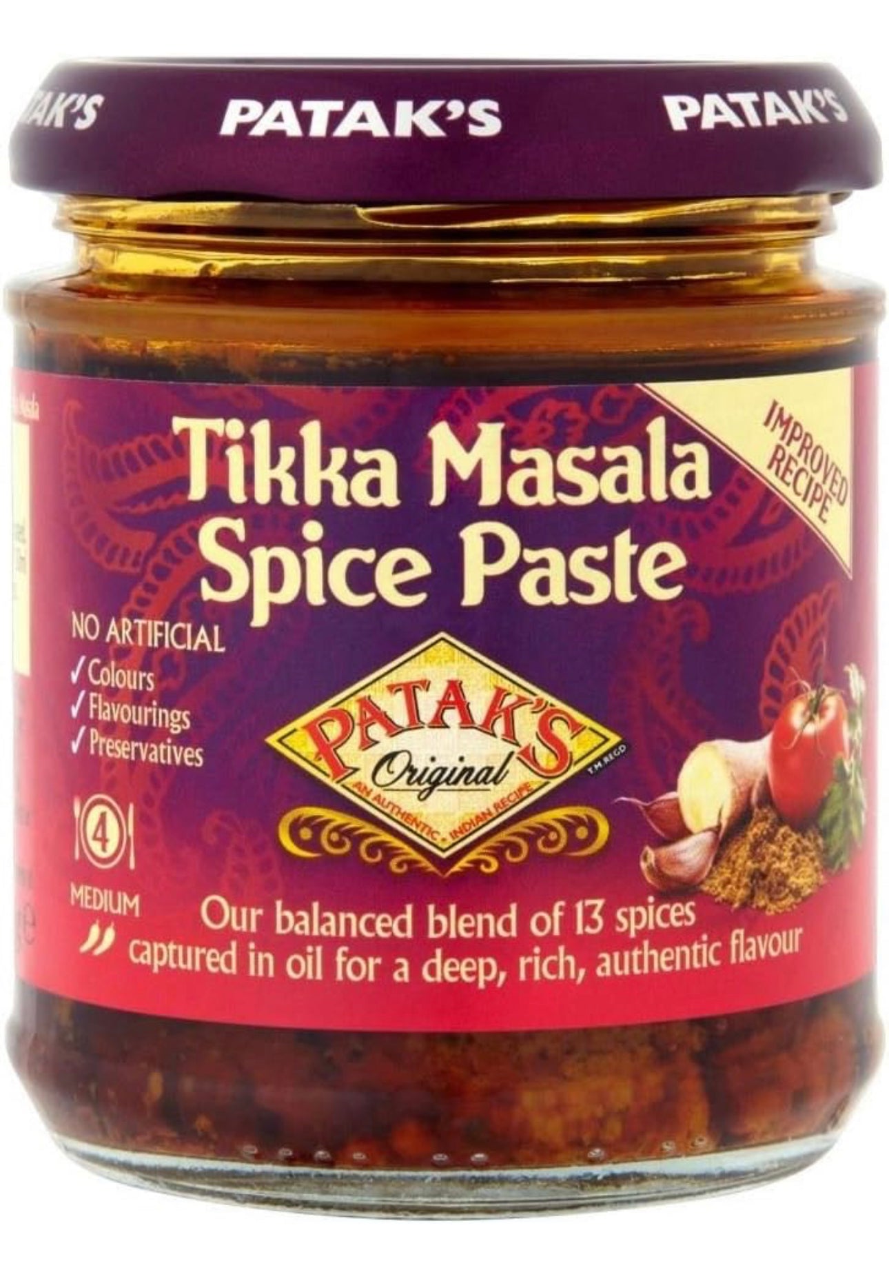 Pataks Tikka Masala Curry Paste  165 g