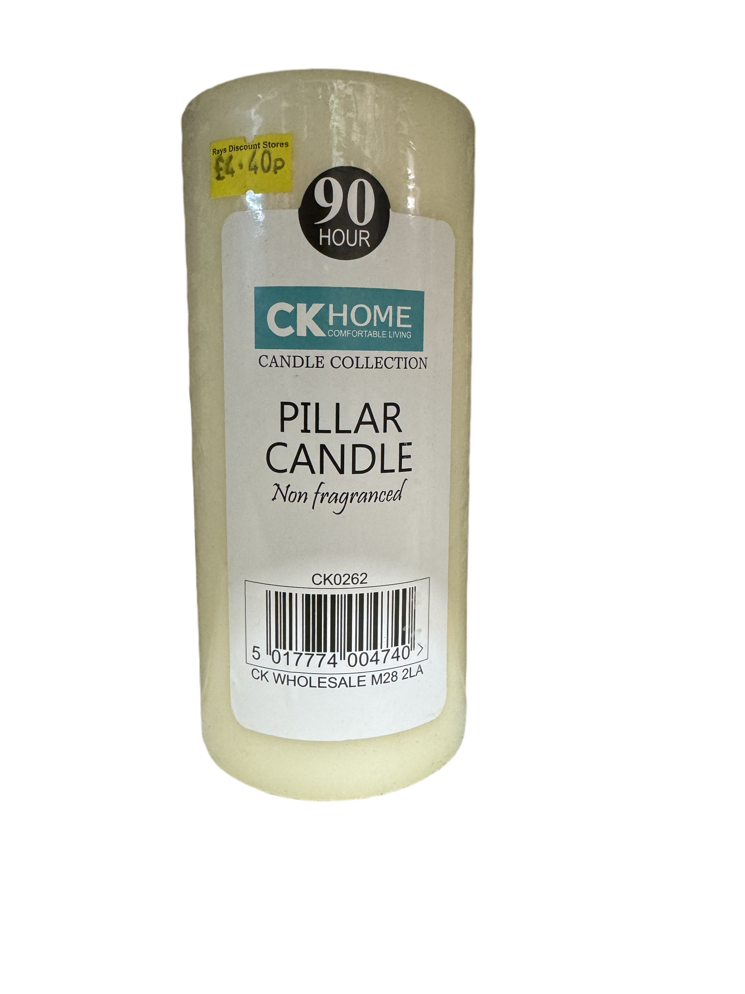 CK Home Pillar Candle 90Hr