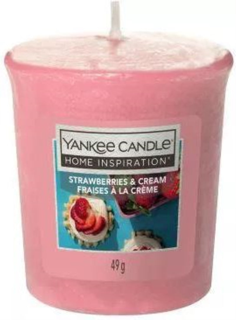 Yankee Candle Straw & Cream Votive 49g