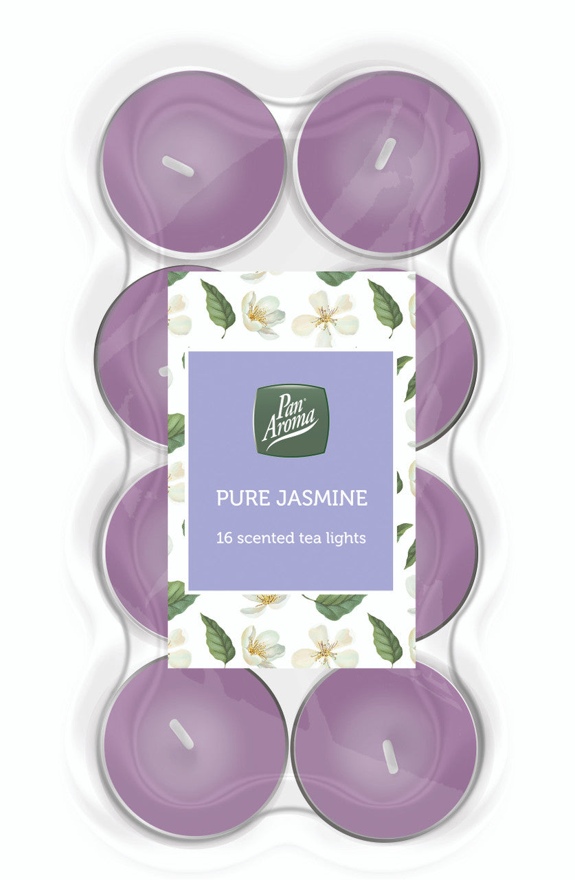 Pan Aroma Pure Jasmine 16 Tea Light