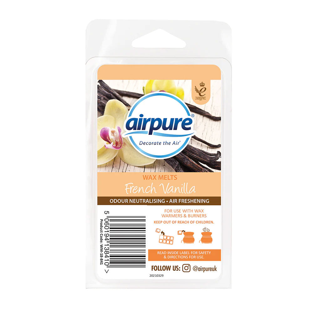 Airpure Wax Melts French Vanilla 8Pk 86g