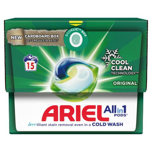 Ariel Original All In 1 Pods 15 Wash