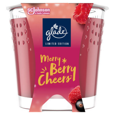 Glade Merry Berry Cheers Jar Candle 129g