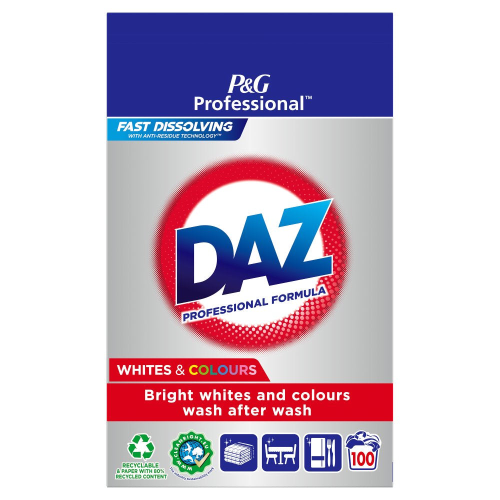 Daz Professional Washing Powder 100W Laundry Detergent 6kg