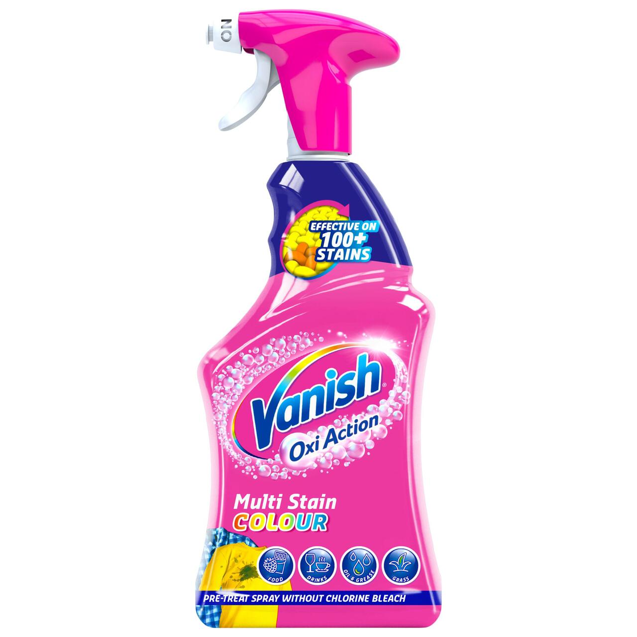 Vanish Oxi Action Multi Stain Colour Remover Spray 500ml