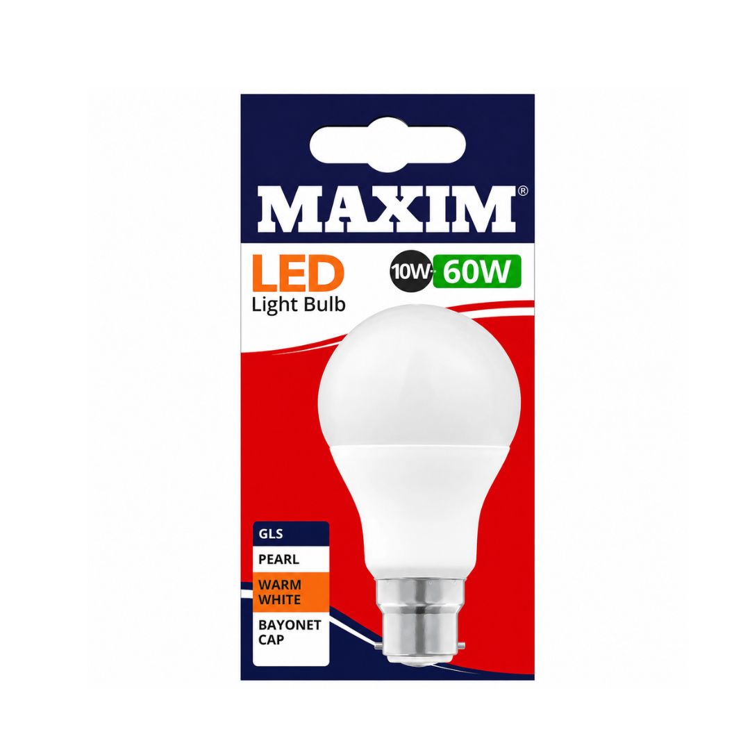 Maxim LED GLS 10w - 60w BC Warm White