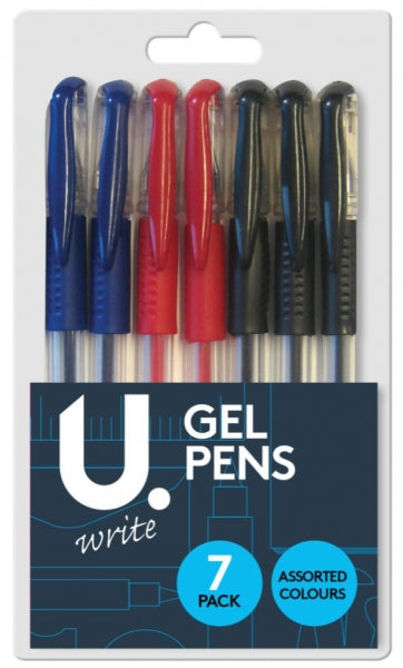 Gel Writing Pens 7 Pack