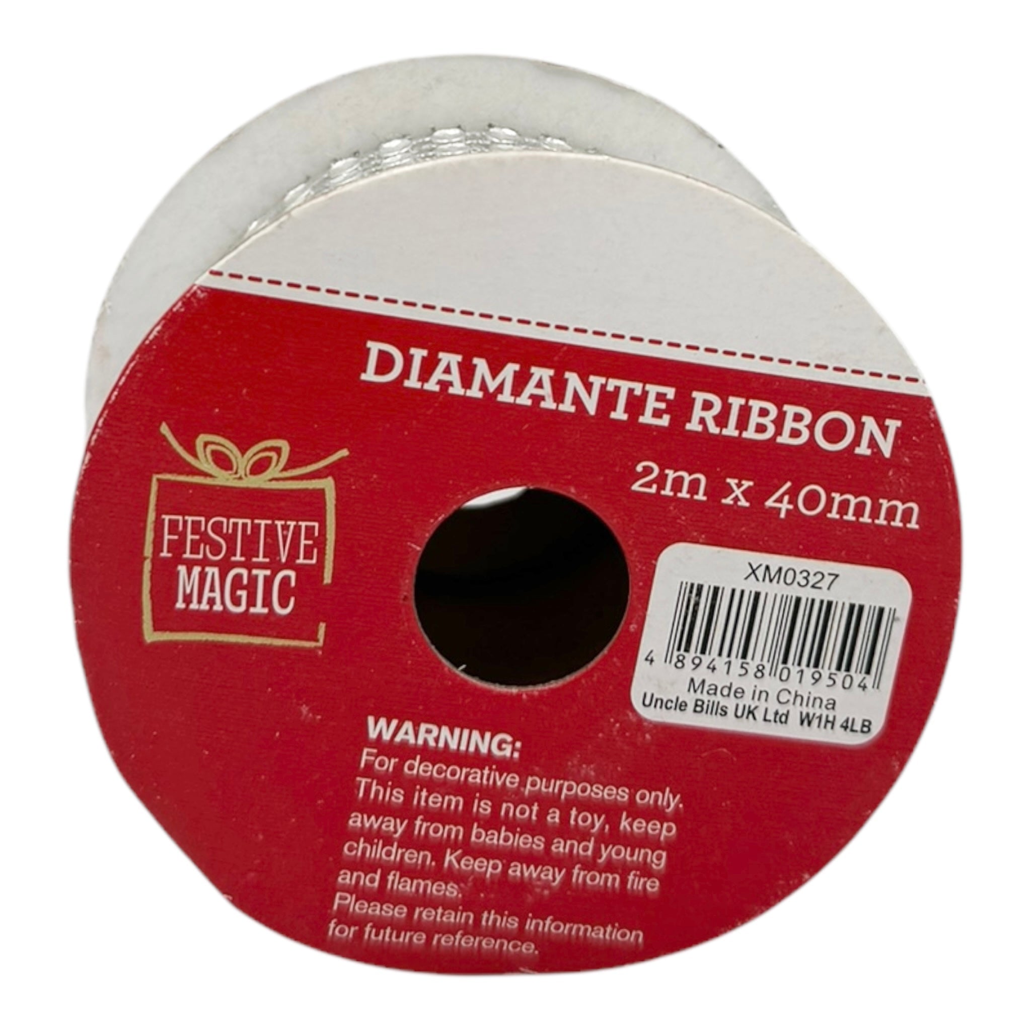Diamante Ribbon 2m x 40mm