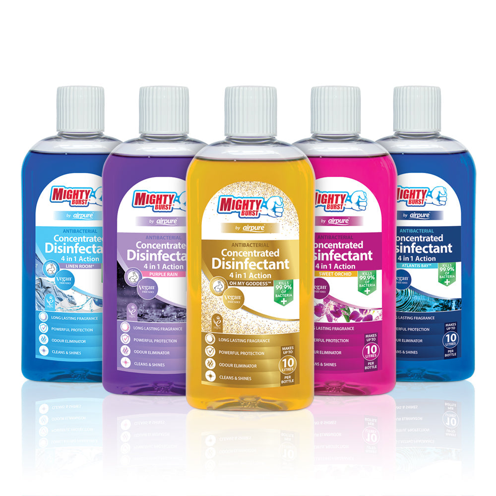 Airpure Concentrated Disinfectant 4in1 Mix 220ml (Scent Options)