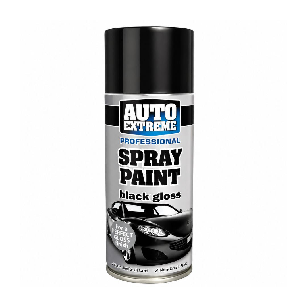 Auto Extreme Black Gloss Spray Paint 400ml