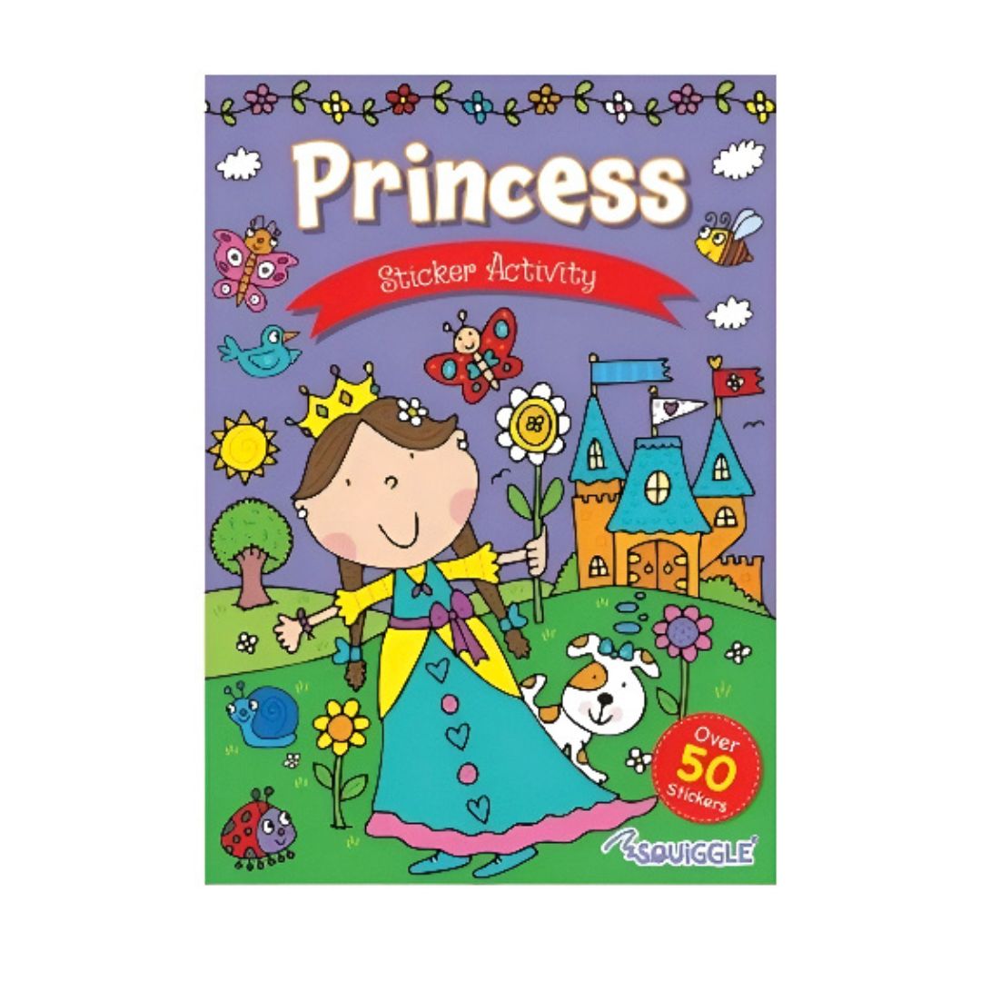 My Fun Sticker Activity Book Princess & Unicorn