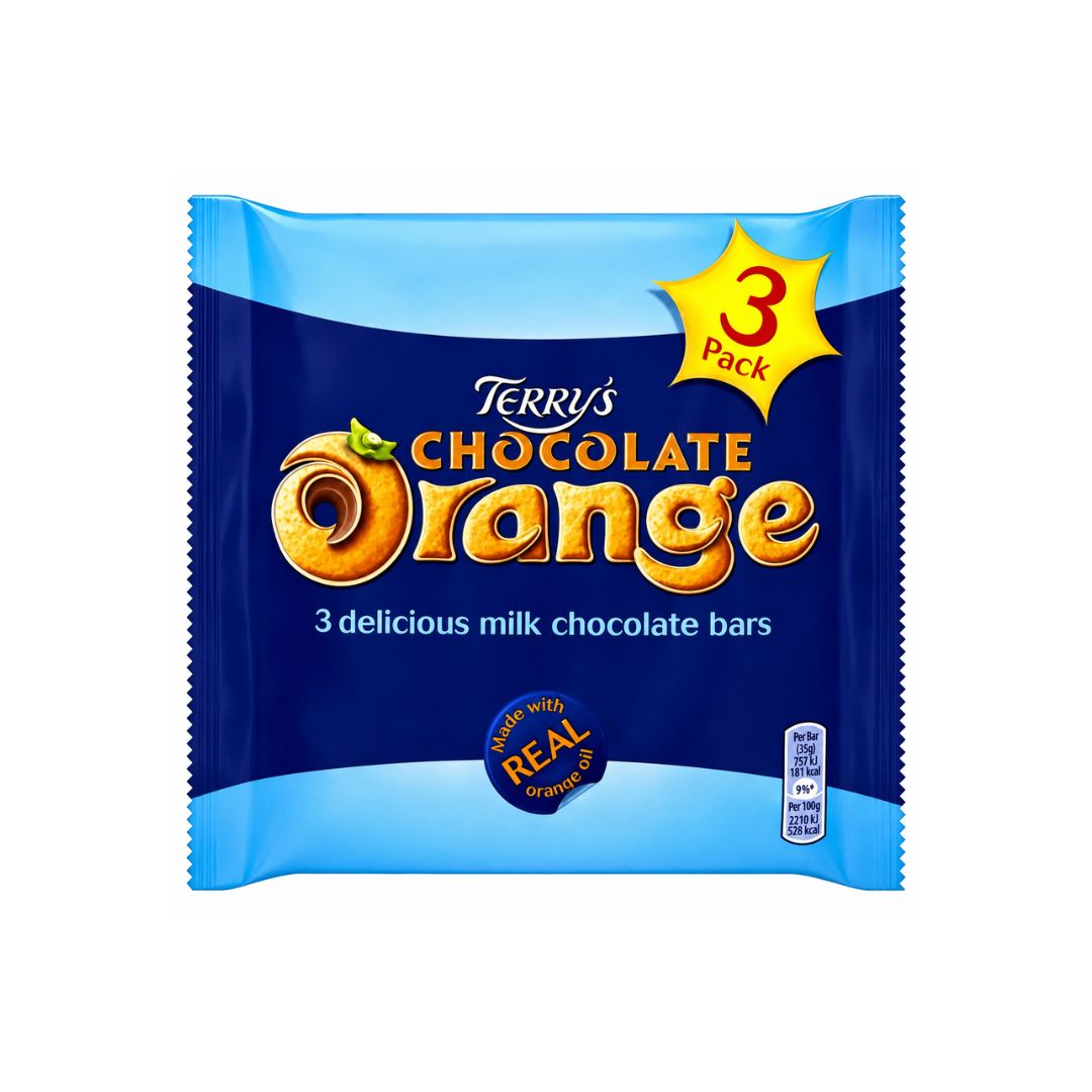 Terrys Orange Chocolate 3 Pack 105g