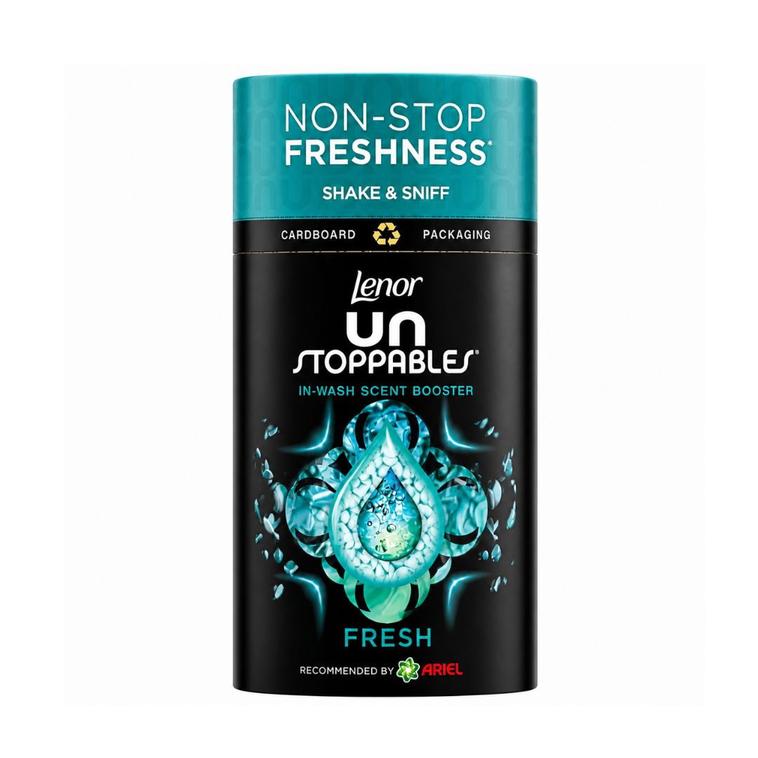 6 x Best Lenor Unstoppables In Wash Fresh Scent Booster Beads 176g