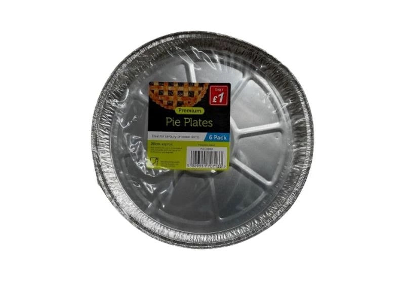 Premium Pie Plates 6 Pack