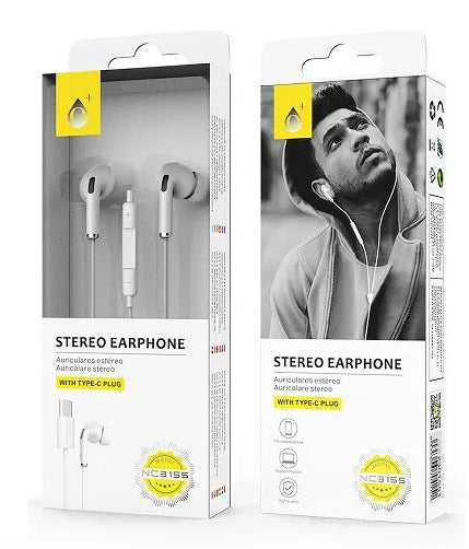 Stereo Earphone With Type-C Plug