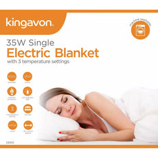 Kingavon 35w Single Electric Blanket