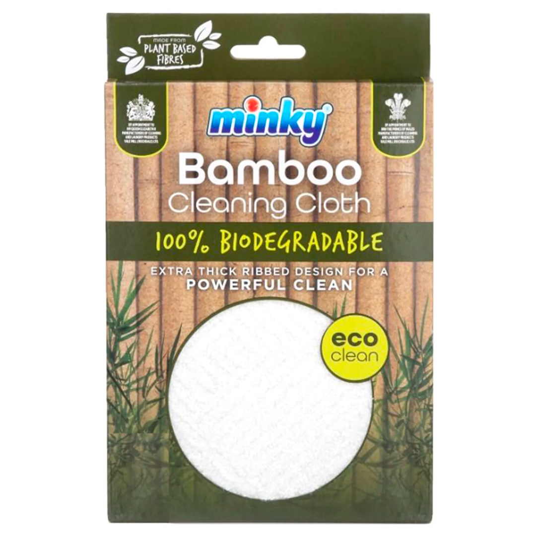 Minky Bamboo Cleaning Cloth 100% Biodegradable