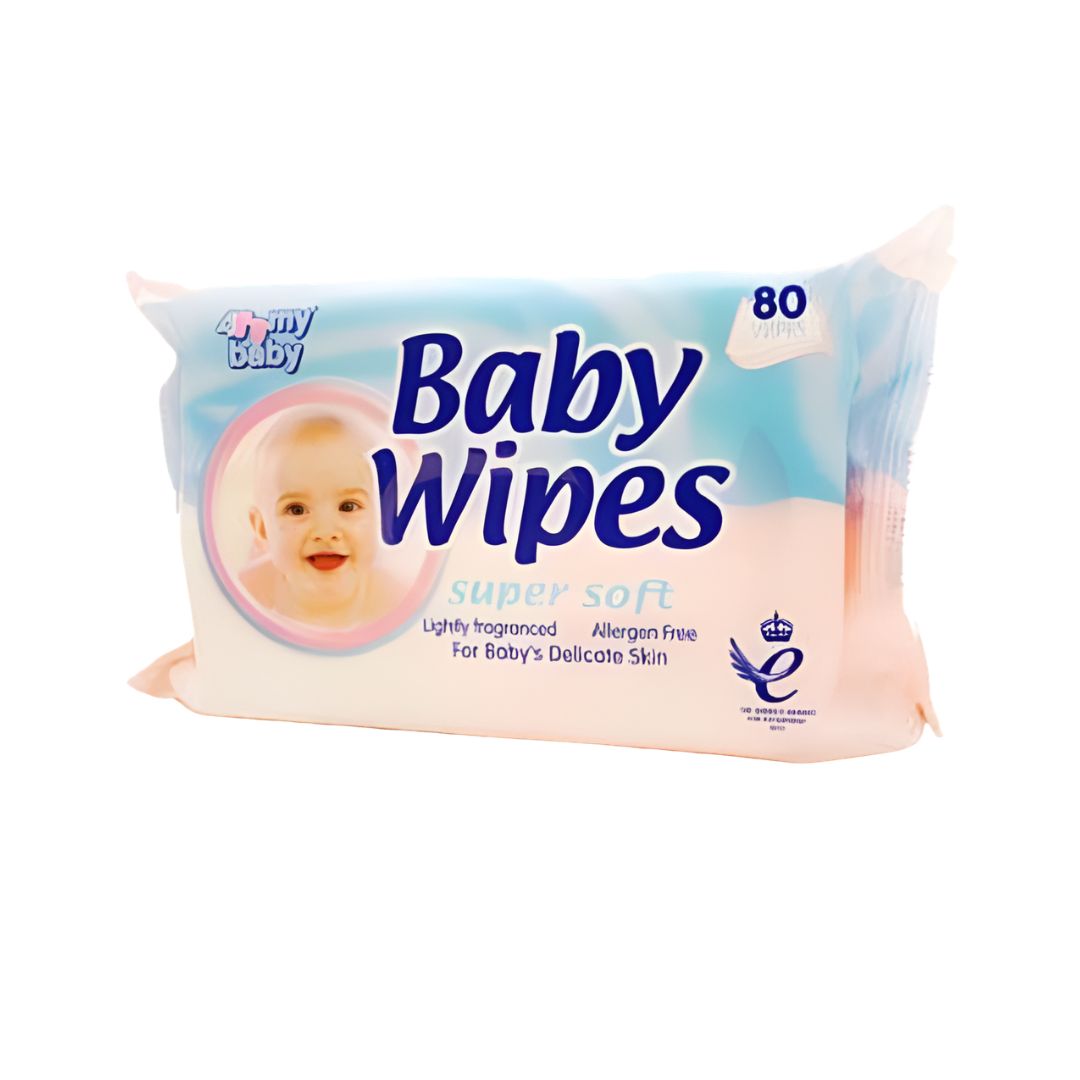 4 My Baby Gently Fragranced Baby Wipes 72 Pack Soft & Gentle Cleansing Wipes for Baby Skin