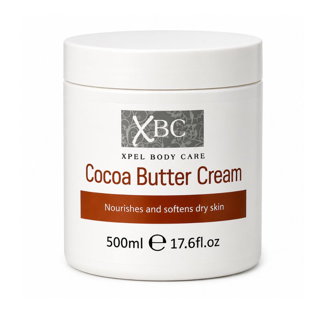XBC Cocoa Butter Cream 500ml Deep Moisturising Body Cream for Soft, Smooth & Radiant Skin