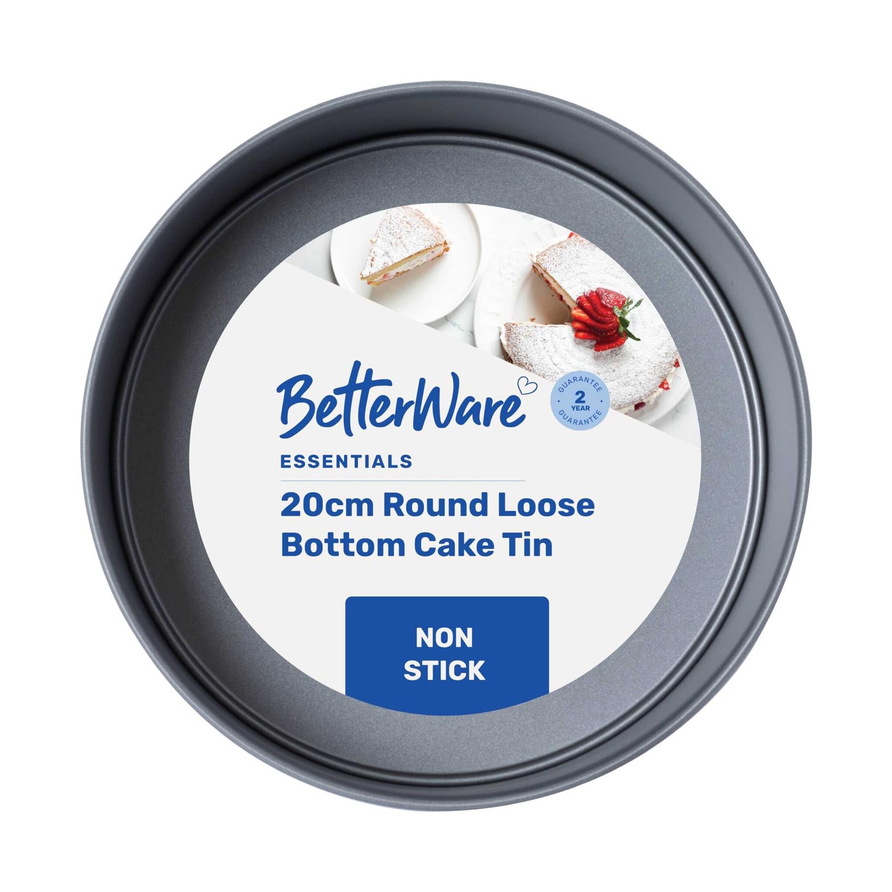 20cm Deep Cake Tin with Loose Bottom