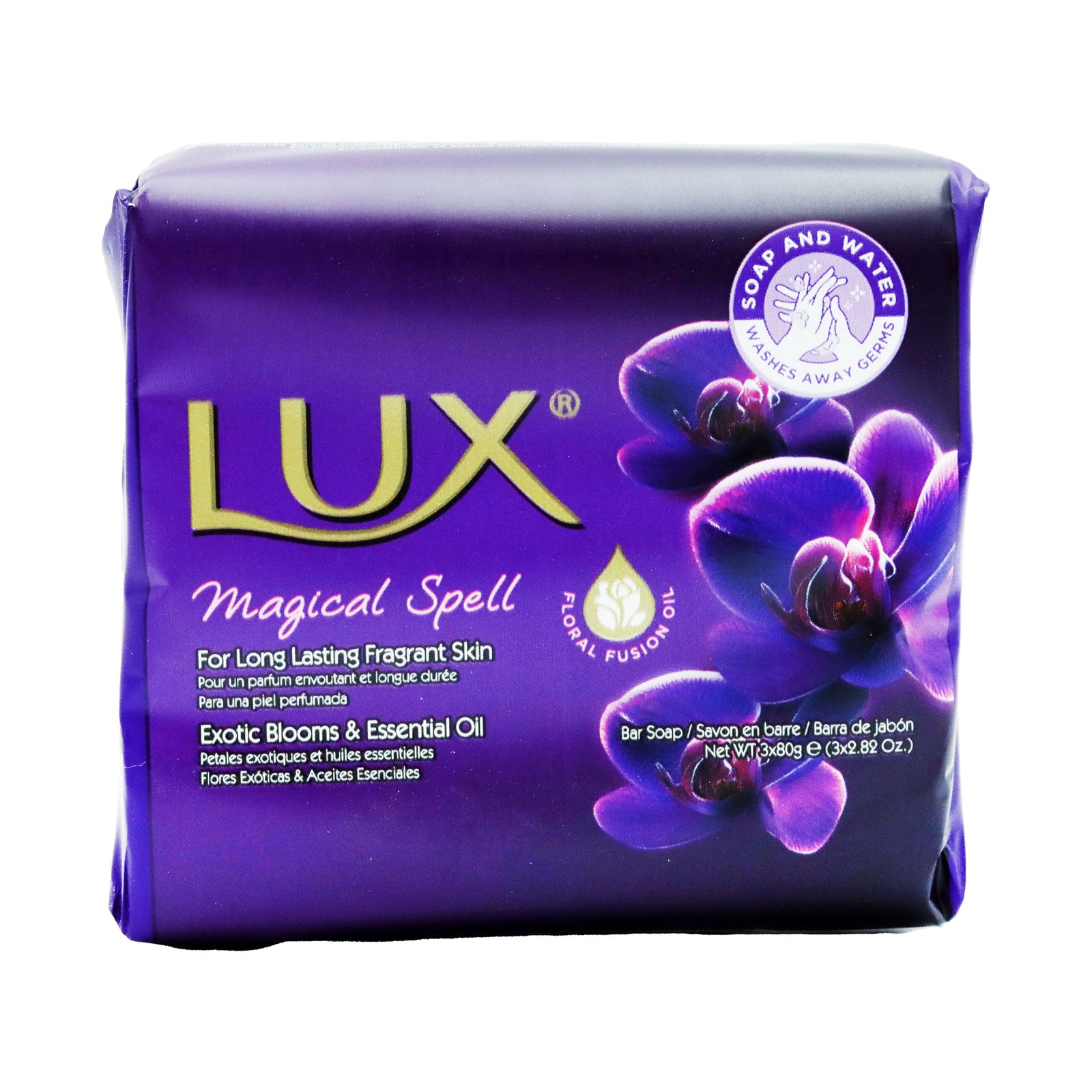 Buy Lux Soap Magical Spell 3pk - Premium Quality Toiletries Online - Product Image