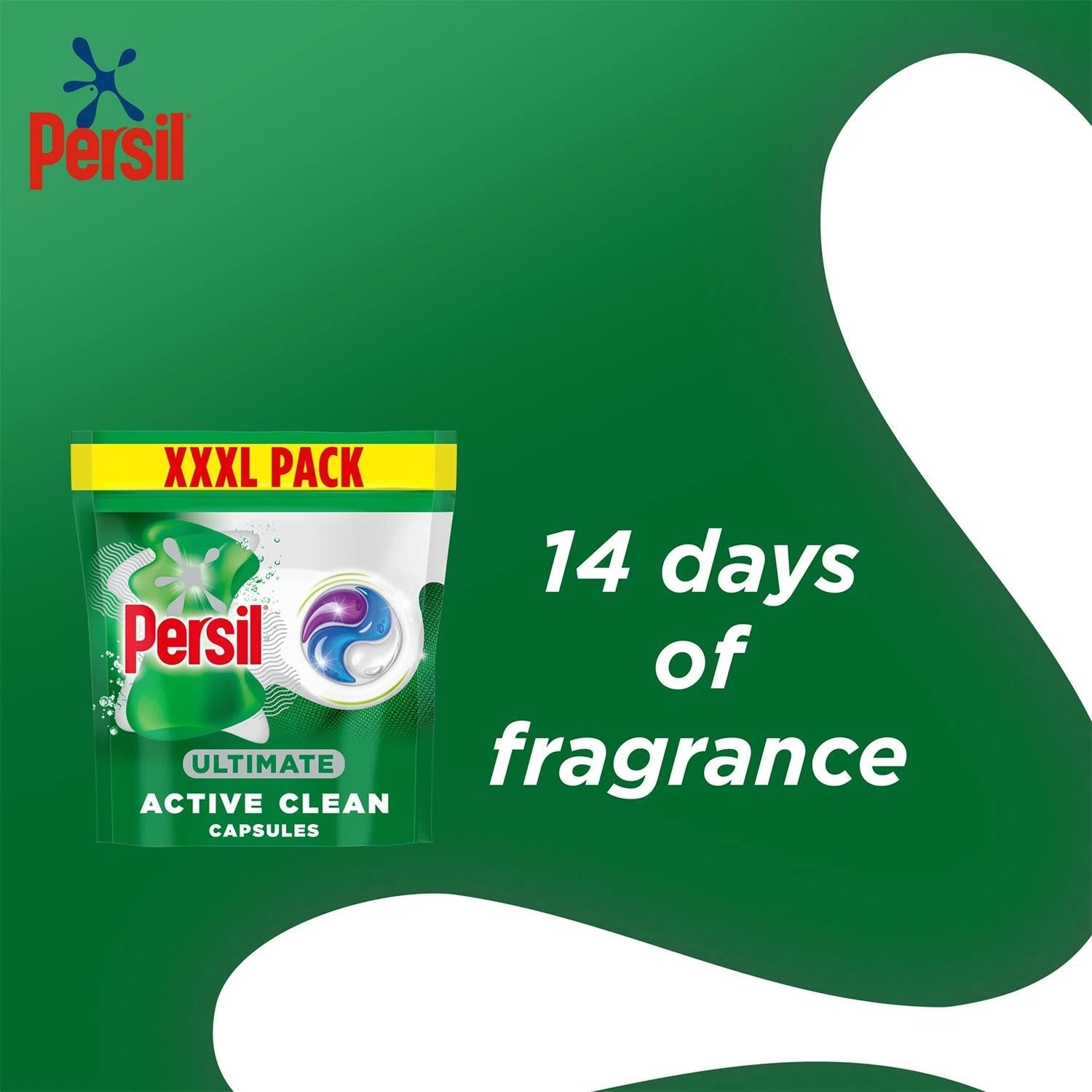 Persil Ultimate Washing Capsules Active Clean Stain Removal 54 Washes