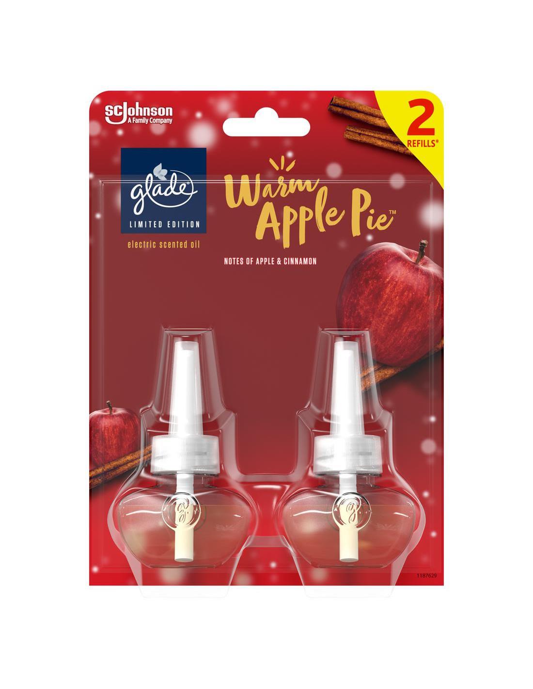Glade Electric Scented Twin Refill Warm Apple Pie 2x20ml