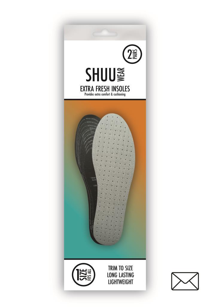 Shee Waer Extra Fresh Insoles - 2 Pairs