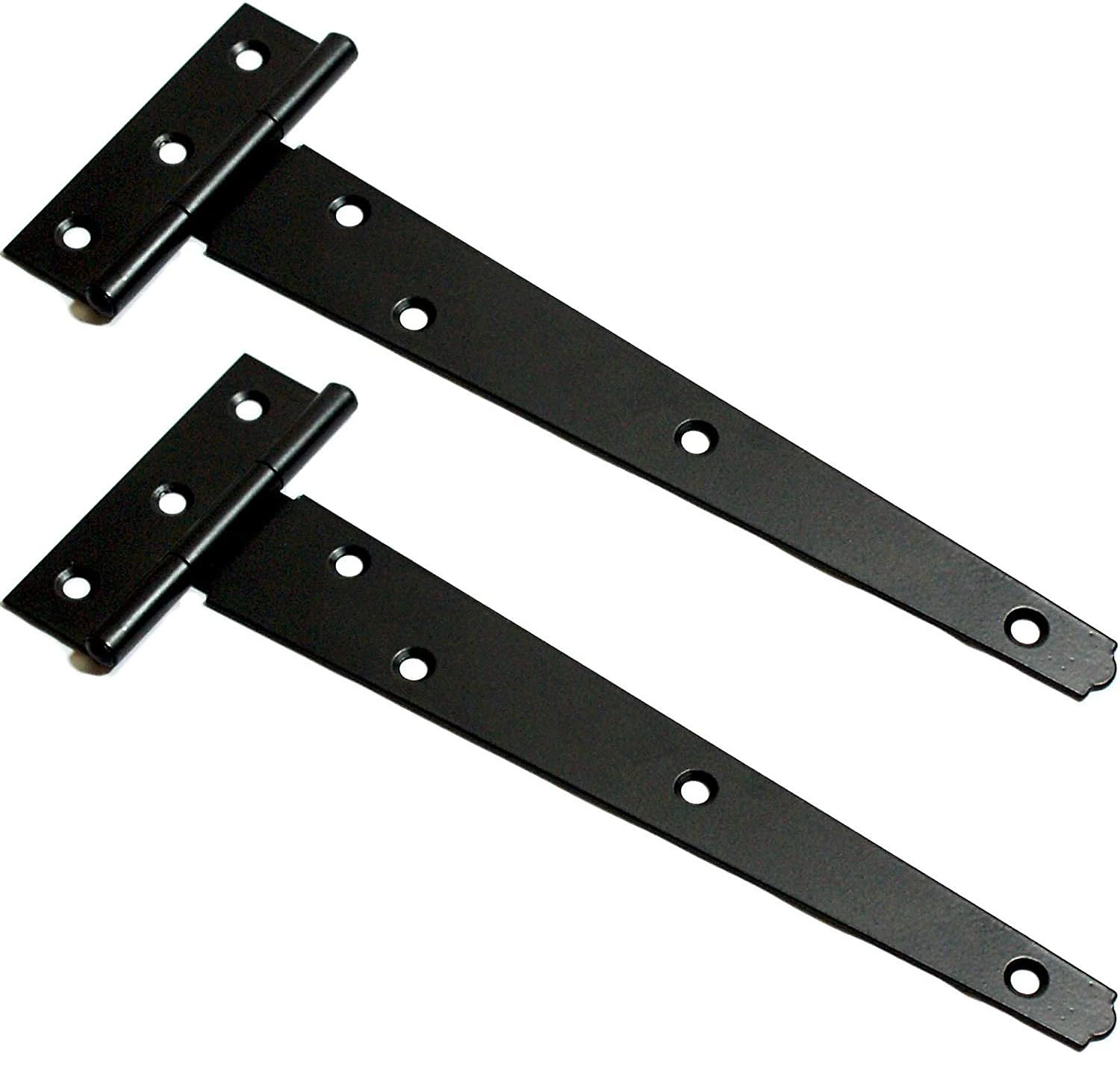 Tee Hinges Black 1 Pair 300mm