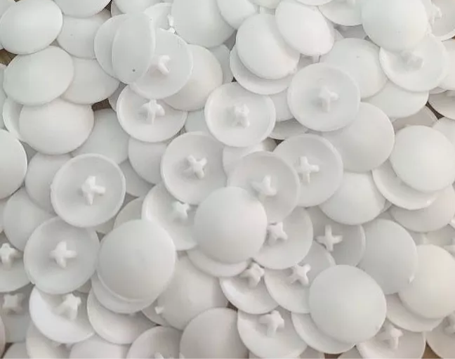 Pozi Caps White 50 Per Pack