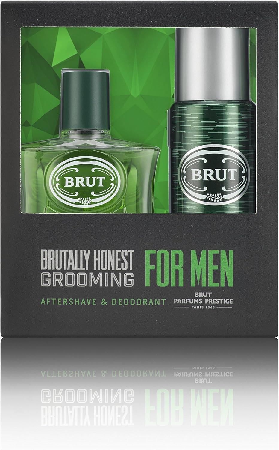 BRUT GIFT SETS (DEODORANT + AFTERSHAVE)