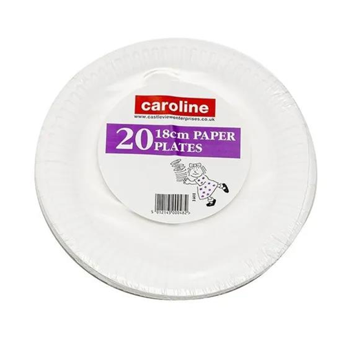 Caroline 20 x 23cm Paper Plates