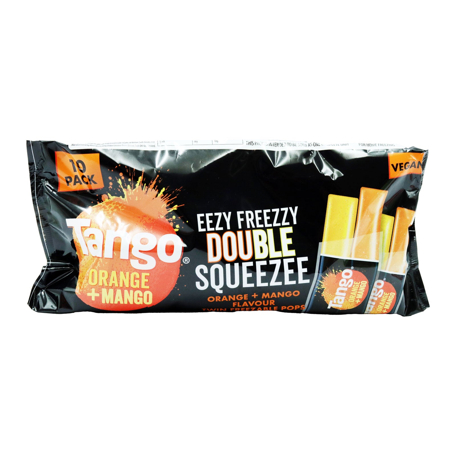 Tango Duo Orange/Mango Ice Pops 10pk 19/09/26 | High Quality Beverage Product Online - Product Image