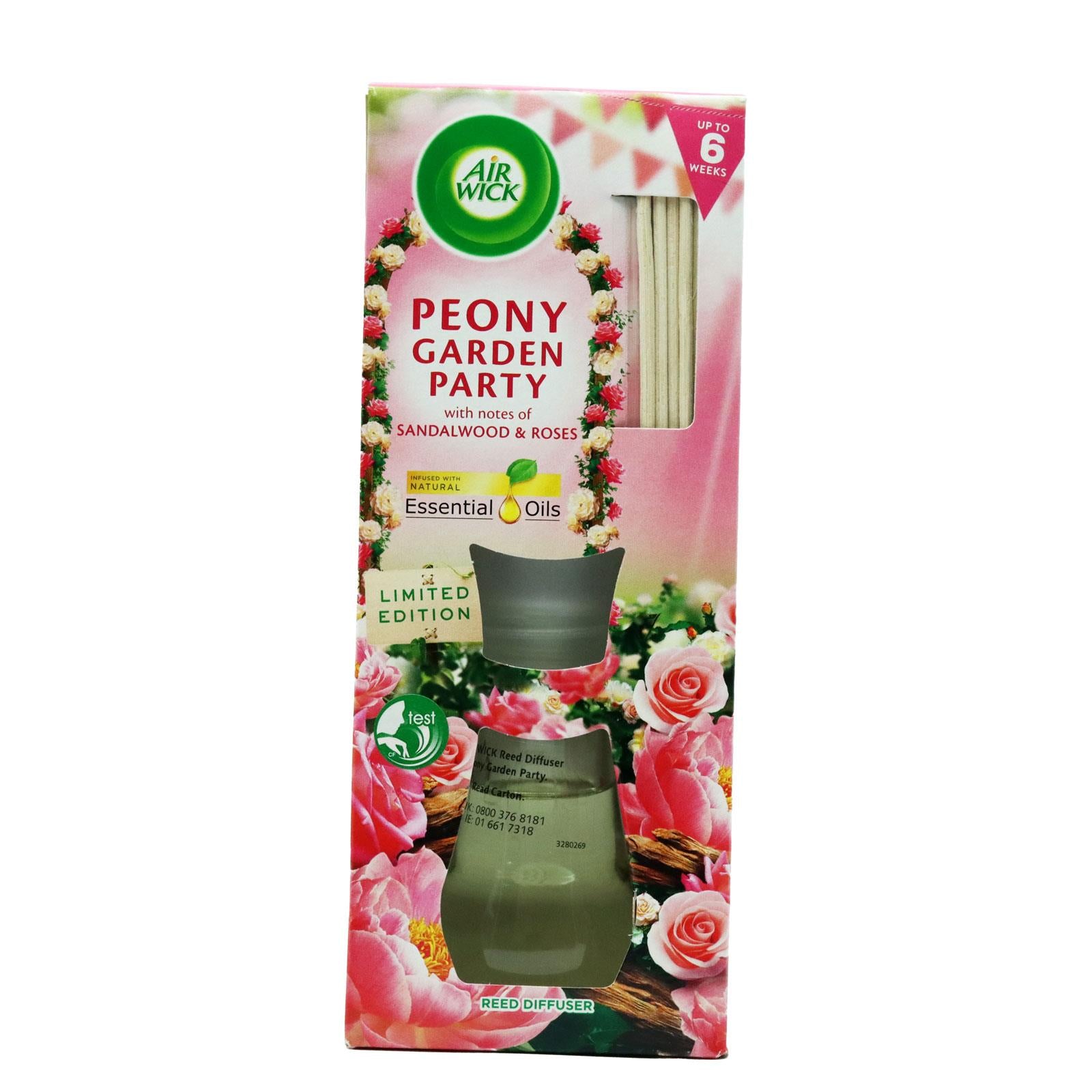 Airwick Reed Diffuser Peony Garden Party 42ml