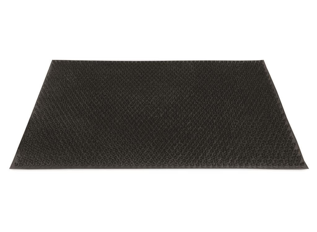 Home & Garden Grass Effect Rubber Scrapper Mat - 60 X 40CM