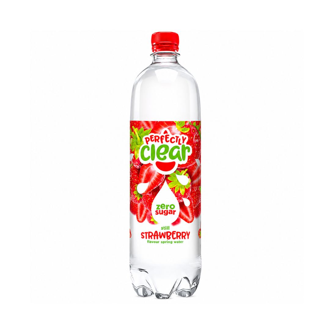 Perfectly Clear Still Strawberry Flavour Spring Water 500ml