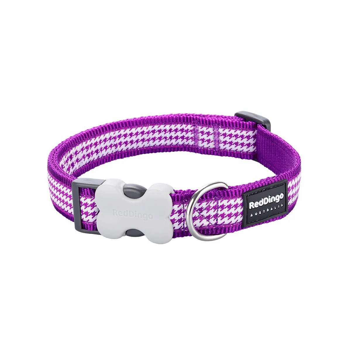 Dog Collar Fang it Purple