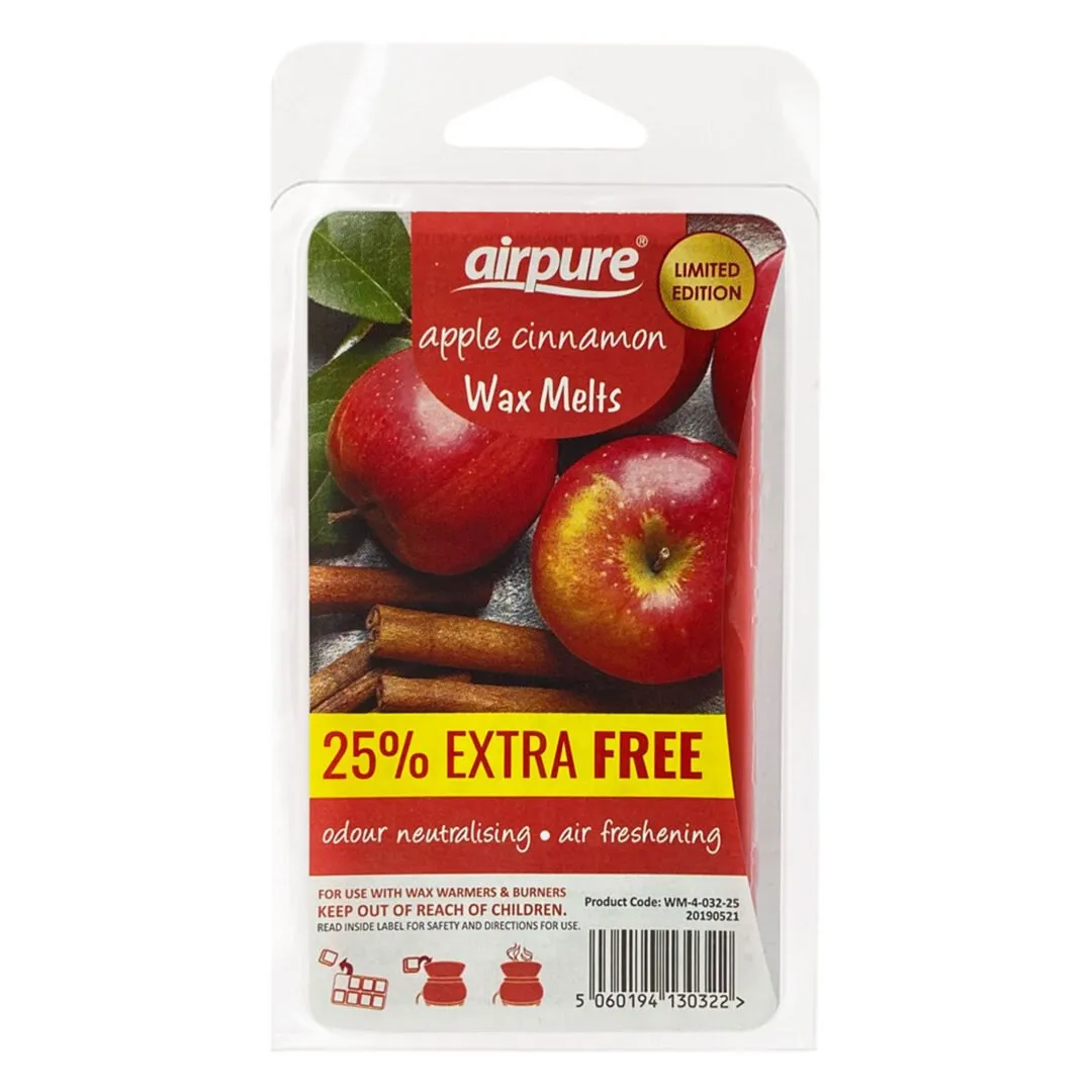 Airpure Wax Melts Apple Cinnamon 8Pk 86g